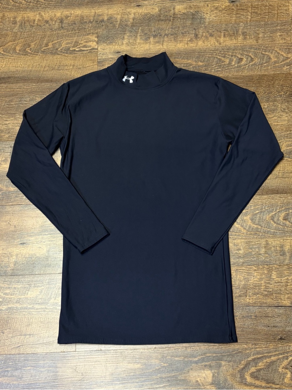 Under Armour ColdGear Fitted Mock Neck Base Layer Shirt Men's XL Compression